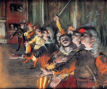 el coro Edgar Degas Pinturas al óleo